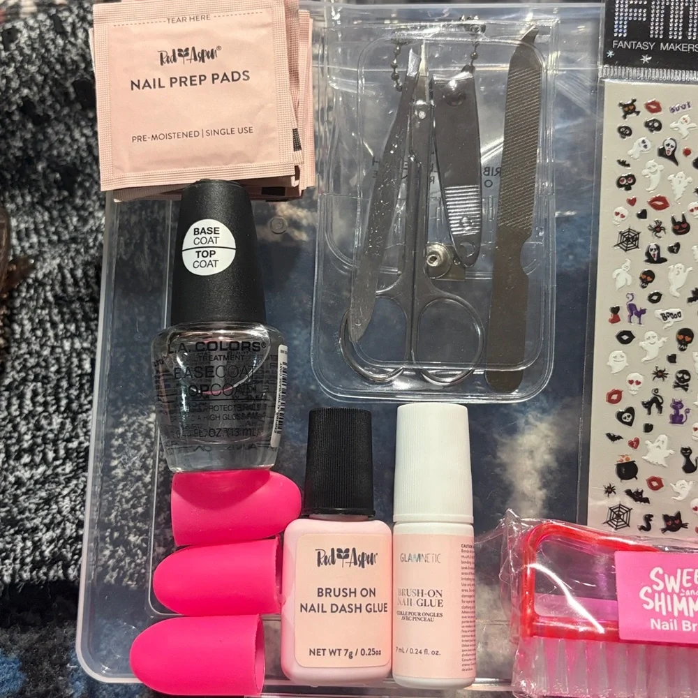 Nail Art Storage Organizer with Assorted Colors